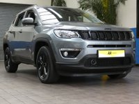 USED 2020 20 JEEP COMPASS 1.4 MULTIAIR II NIGHT EAGLE 5d 138 BHP SAT NAV PART LEATHER HEATED SEATS 1 OWNER 6 MONTHS GOLD WARRANTY