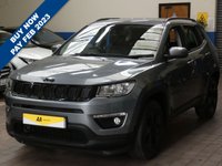 USED 2020 20 JEEP COMPASS 1.4 MULTIAIR II NIGHT EAGLE 5d 138 BHP SAT NAV PART LEATHER HEATED SEATS 1 OWNER 6 MONTHS GOLD WARRANTY