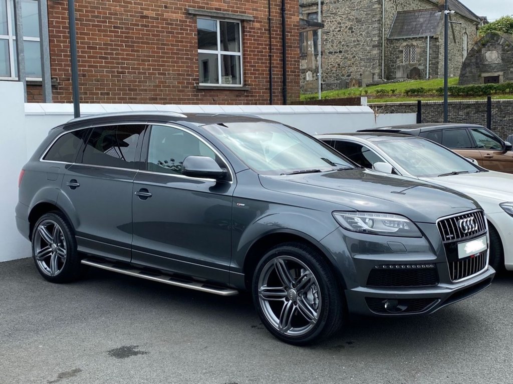 USED 2013 13 AUDI Q7 3.0 TDI QUATTRO S LINE PLUS S/S 5d 204 BHP FANTASTIC SPEC! DEPOSIT SECURES!