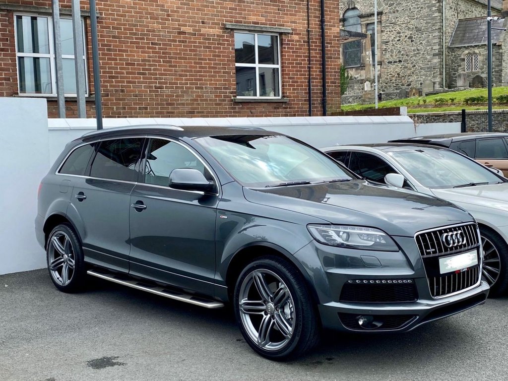 USED 2013 13 AUDI Q7 3.0 TDI QUATTRO S LINE PLUS S/S 5d 204 BHP FANTASTIC SPEC! DEPOSIT SECURES!