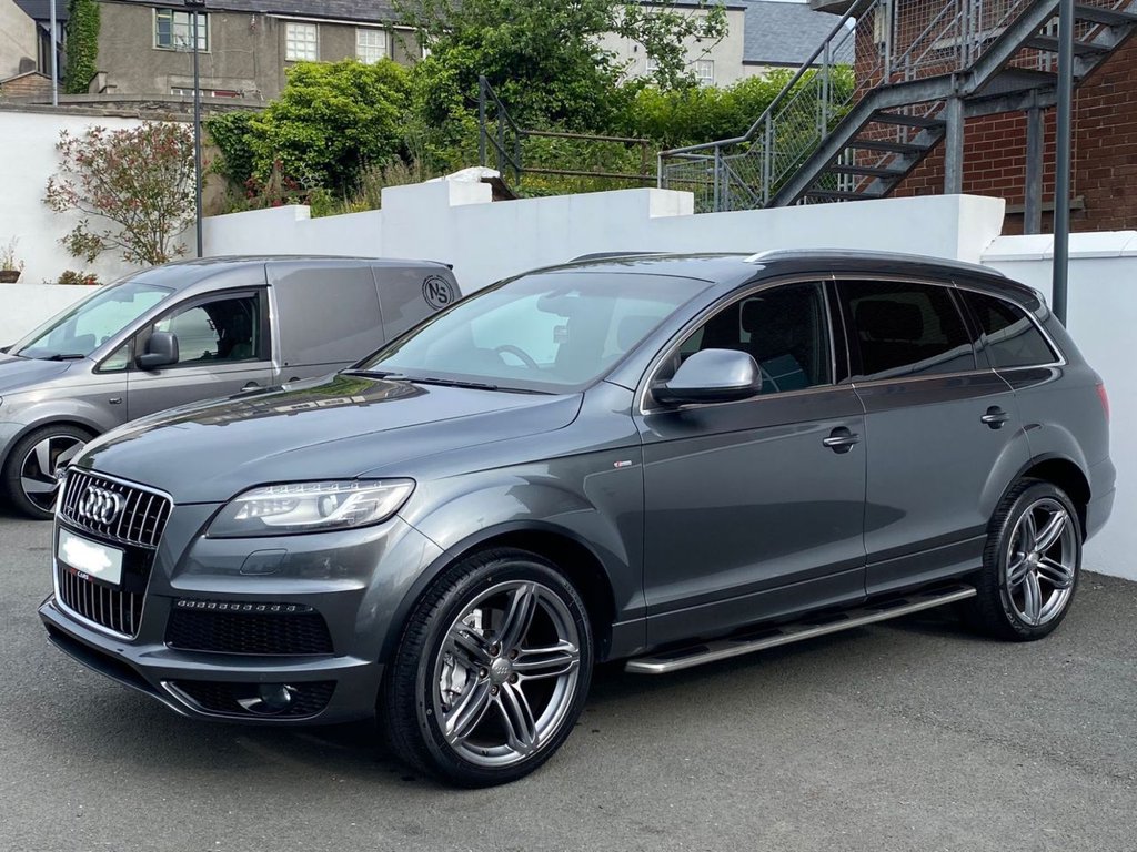 USED 2013 13 AUDI Q7 3.0 TDI QUATTRO S LINE PLUS S/S 5d 204 BHP FANTASTIC SPEC! DEPOSIT SECURES!