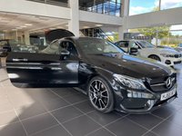USED 2016 66 MERCEDES-BENZ C-CLASS 3.0 AMG C 43 4MATIC PREMIUM PLUS 2d 362 BHP AMG RIDE, SWITCHABLE EXHAUST BUTTON