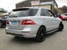 USED 2013 63 MERCEDES-BENZ M-CLASS 2.1 ML250 BLUETEC AMG SPORT 5d 204 BHP Finished in DIAMOND SILVER METALLIC with HEATED LEATHER/ALCANTARA ELECTRIC SEATS. This ML is an upmarket SUV with a quality interior and plenty of space inside. This SUV has arguably the poshest feeling cabin in its class. Features include Full Pan Roof, Sat Nav, Full Heated Memory Leather, Electric rear boot, 21" Black Alloys, Parking Sensors and much more. Mercedes Dealer serviced at 12589 miles, 21763 miles, 35209 miles, 46028 miles, 57271 miles, 68059 miles, 78059 miles and on at 93632 miles
