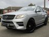 USED 2013 63 MERCEDES-BENZ M-CLASS 2.1 ML250 BLUETEC AMG SPORT 5d 204 BHP Finished in DIAMOND SILVER METALLIC with HEATED LEATHER/ALCANTARA ELECTRIC SEATS. This ML is an upmarket SUV with a quality interior and plenty of space inside. This SUV has arguably the poshest feeling cabin in its class. Features include Full Pan Roof, Sat Nav, Full Heated Memory Leather, Electric rear boot, 21" Black Alloys, Parking Sensors and much more. Mercedes Dealer serviced at 12589 miles, 21763 miles, 35209 miles, 46028 miles, 57271 miles, 68059 miles, 78059 miles and on at 93632 miles