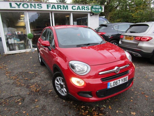2018 67 Fiat 500x 1.6 POP 5d 110 BHP