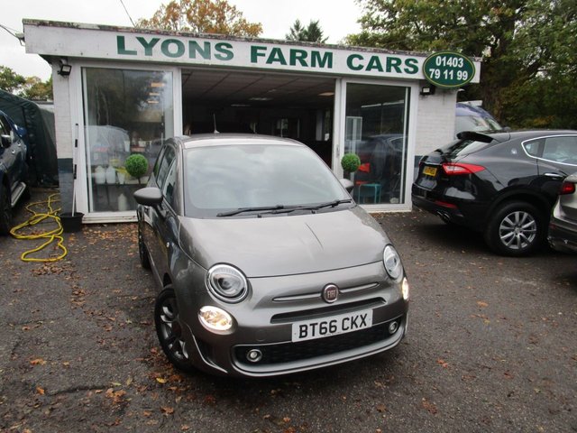 2016 66 Fiat 500 1.2 S (SPORT) 3d 69 BHP NEW SHAPE