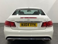 USED 2014 64 MERCEDES-BENZ E-CLASS 2.1 E220 CDI AMG SPORT 2d 170 BHP 1 Former Keeper , Striking gloss white , Full black leather