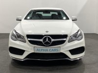 USED 2014 64 MERCEDES-BENZ E-CLASS 2.1 E220 CDI AMG SPORT 2d 170 BHP 1 Former Keeper , Striking gloss white , Full black leather
