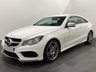 USED 2014 64 MERCEDES-BENZ E-CLASS 2.1 E220 CDI AMG SPORT 2d 170 BHP 1 Former Keeper , Striking gloss white , Full black leather