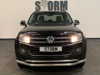 USED 2012 55 VOLKSWAGEN AMAROK 2.0 DC TDI HIGHLINE 4MOTION 180 BHP VW AMAROK, HIGHLINE, BLACK