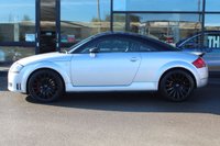PRE-OWNED 2006 06 AUDI TT 1.8 QUATTRO SPORT 3d 236 BHP Silver Metallic With Phantom Black Roof, TT Quattro Sport 240, Recaro Pole Position Sports Seats  18" 15 Spoke Alloy Wheels, BOSE Music System, Full Service History -  Just Serviced Stamped Service Book and Receipt File Present With Reg Car, 2 Keys and Book Pack, Polished aluminium sill trims, Height/reach adjustable steering column, Driver's information system, Warning triangle, Anti lock brake system + Electronic Brake force Distribution, Electronic Differential Lock + traction control