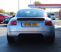 PRE-OWNED 2006 06 AUDI TT 1.8 QUATTRO SPORT 3d 236 BHP Silver Metallic With Phantom Black Roof, TT Quattro Sport 240, Recaro Pole Position Sports Seats  18" 15 Spoke Alloy Wheels, BOSE Music System, Full Service History -  Just Serviced Stamped Service Book and Receipt File Present With Reg Car, 2 Keys and Book Pack, Polished aluminium sill trims, Height/reach adjustable steering column, Driver's information system, Warning triangle, Anti lock brake system + Electronic Brake force Distribution, Electronic Differential Lock + traction control