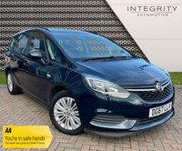 USED 2017 67 VAUXHALL ZAFIRA TOURER 1.4 DESIGN 5d 138 BHP LOW RATE FINANCE/HOME DELIVERY