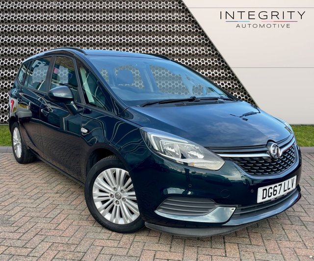 2017 67 Vauxhall Zafira Tourer 1.4 DESIGN 5d 138 BHP