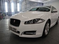 USED 2014 64 JAGUAR XF 2.2 D R-SPORT SPORTBRAKE 5d 163 BHP STUNNING CONDITION WITH FULL SPECIFICATION PLUS GREAT DEALERSHIP SERVICE HISTORY