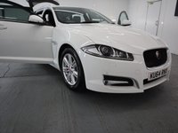 USED 2014 64 JAGUAR XF 2.2 D R-SPORT SPORTBRAKE 5d 163 BHP STUNNING CONDITION WITH FULL SPECIFICATION PLUS GREAT DEALERSHIP SERVICE HISTORY
