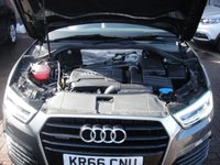 USED 2016 66 AUDI Q3 2.0 TFSI QUATTRO S LINE PLUS AUTO 5D 178 BHP GENUINE MILEAGE AUTO ULEZ FREE