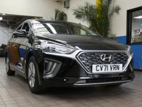 USED 2021 71 HYUNDAI IONIQ 1.6 PREMIUM SE 5d 140 BHP SAT NAV REAR VIEW CAMERA HYUNDAI WARRANTY TILL OCT 2026