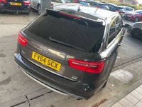USED 2015 64 AUDI A6 2.0 AVANT TDI ULTRA S LINE 5d 188 BHP +  BLACK LEATHER HEATED SEATS  + BLUETOOTH + FULL SERVICE HISTORY INC CAMBELT + SATELLITE  NAVIGATION +