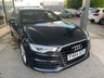 USED 2015 64 AUDI A6 2.0 AVANT TDI ULTRA S LINE 5d 188 BHP +  BLACK LEATHER HEATED SEATS  + BLUETOOTH + FULL SERVICE HISTORY INC CAMBELT + SATELLITE  NAVIGATION +