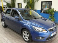 USED 2010 10 FORD FOCUS 1.6 ZETEC 5d 100 BHP NICE TIDY EXAMPLE LADY OWNER LOW MILEAGE EXCELLENT SERVICE HISTORY