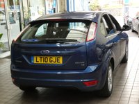 USED 2010 10 FORD FOCUS 1.6 ZETEC 5d 100 BHP NICE TIDY EXAMPLE LADY OWNER LOW MILEAGE EXCELLENT SERVICE HISTORY
