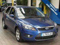 USED 2010 10 FORD FOCUS 1.6 ZETEC 5d 100 BHP NICE TIDY EXAMPLE LADY OWNER LOW MILEAGE EXCELLENT SERVICE HISTORY