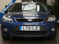 USED 2010 10 FORD FOCUS 1.6 ZETEC 5d 100 BHP NICE TIDY EXAMPLE LADY OWNER LOW MILEAGE EXCELLENT SERVICE HISTORY