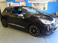 USED 2015 65 DS DS 3 1.2 PURETECH DARK LIGHT S/S EAT6 3d 109 BHP AUTOMATIC.......SATNAV