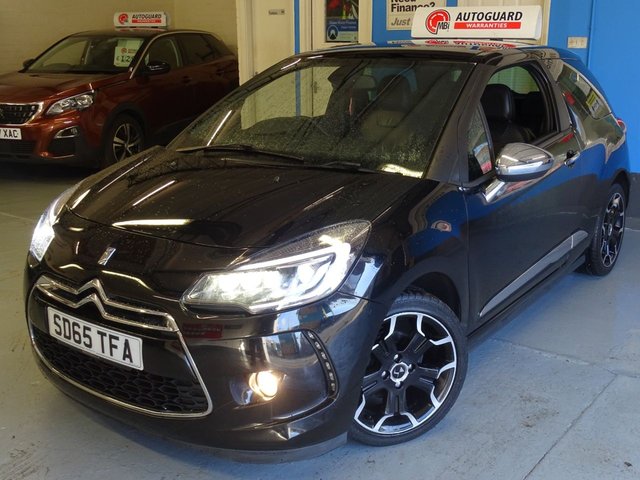 2015 65 DS DS 3 1.2 PURETECH DARK LIGHT S/S EAT6 3d 109 BHP