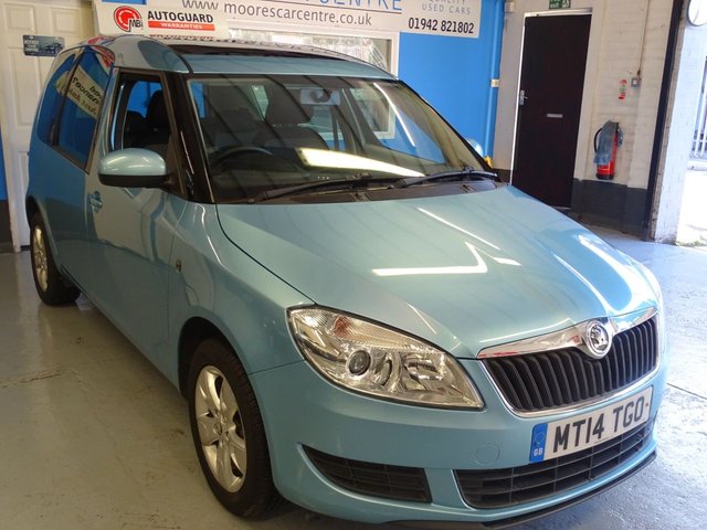 2014 14 Skoda Roomster 1.2 SE TSI 5d 85 BHP