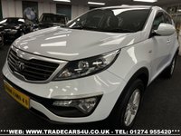 USED 2013 13 KIA SPORTAGE KIA SPORTAGE 1.7 CRDi ISG 1 S/S ECO DYNAMICS 16V DIESEL 6 SPD MAN UK DELIVERY FLAT FEE &pound;100*OVER 100 IMAGES ON OUR WEBSITE*BESPOKE FINANCE ARRANGED*PART EXCHANGE WELCOME*ALL VEHICLES HPI CLEAR