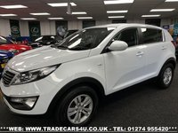 USED 2013 13 KIA SPORTAGE KIA SPORTAGE 1.7 CRDi ISG 1 S/S ECO DYNAMICS 16V DIESEL 6 SPD MAN UK DELIVERY FLAT FEE &pound;100*OVER 100 IMAGES ON OUR WEBSITE*BESPOKE FINANCE ARRANGED*PART EXCHANGE WELCOME*ALL VEHICLES HPI CLEAR