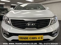 USED 2013 13 KIA SPORTAGE KIA SPORTAGE 1.7 CRDi ISG 1 S/S ECO DYNAMICS 16V DIESEL 6 SPD MAN UK DELIVERY FLAT FEE &pound;100*OVER 100 IMAGES ON OUR WEBSITE*BESPOKE FINANCE ARRANGED*PART EXCHANGE WELCOME*ALL VEHICLES HPI CLEAR