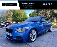 USED 2014 14 BMW 1 SERIES 1.6 116I M SPORT 5d 135 BHP Stunning 1 Series M-Sport With Full BMW Service History In Absolutely Stunning Condition.
