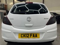 USED 2012 12 VAUXHALL CORSA 1.0 S ECOFLEX 3d 64 BHP &pound;30 Tax, Insr. Group 2,