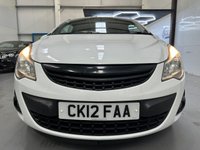 USED 2012 12 VAUXHALL CORSA 1.0 S ECOFLEX 3d 64 BHP &pound;30 Tax, Insr. Group 2,