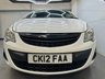 USED 2012 12 VAUXHALL CORSA 1.0 S ECOFLEX 3d 64 BHP &pound;30 Tax, Insr. Group 2,