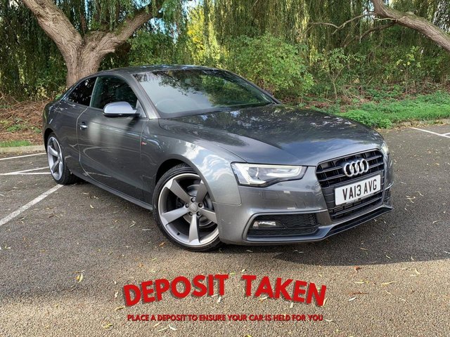 2013 13 AUDI A5 2.0 TDI BLACK EDITION 2d 215 BHP 5 Service Invoices - Last Service 21/10/2022