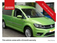 USED 2019 68 VOLKSWAGEN CADDY MAXI 2.0 C20 LIFE TDI 5d 101 BHP 7 SEATS CRUISE PARKING SENSORS 6 MONTHS GOLD WARRANTY