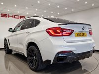 USED 2016 16 BMW X6 3.0 M50D (381 PS) AUTO XDRIVE ( EURO 6 ) S/S 5DR + NAV + M PERFORMANCE BODY KIT + PANORAMIC E/SUNROOF + E/M/HEATED 2 TONE EXCLUSIVE LEATHERS + HEAD UP + CRUISE + MULTIMEDIA + R/CAMERA + F-R PARK + PRIVACY + XENON - LED + 20S + E/BOOT M PERFORMANCE KIT+360 CAM+XENON+2 TONE LEATHER+NAV