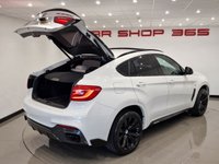USED 2016 16 BMW X6 3.0 M50D (381 PS) AUTO XDRIVE ( EURO 6 ) S/S 5DR + NAV + M PERFORMANCE BODY KIT + PANORAMIC E/SUNROOF + E/M/HEATED 2 TONE EXCLUSIVE LEATHERS + HEAD UP + CRUISE + MULTIMEDIA + R/CAMERA + F-R PARK + PRIVACY + XENON - LED + 20S + E/BOOT M PERFORMANCE KIT+360 CAM+XENON+2 TONE LEATHER+NAV