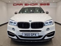 USED 2016 16 BMW X6 3.0 M50D (381 PS) AUTO XDRIVE ( EURO 6 ) S/S 5DR + NAV + M PERFORMANCE BODY KIT + PANORAMIC E/SUNROOF + E/M/HEATED 2 TONE EXCLUSIVE LEATHERS + HEAD UP + CRUISE + MULTIMEDIA + R/CAMERA + F-R PARK + PRIVACY + XENON - LED + 20S + E/BOOT M PERFORMANCE KIT+360 CAM+XENON+2 TONE LEATHER+NAV