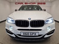 USED 2016 16 BMW X6 3.0 M50D (381 PS) AUTO XDRIVE ( EURO 6 ) S/S 5DR + NAV + M PERFORMANCE BODY KIT + PANORAMIC E/SUNROOF + E/M/HEATED 2 TONE EXCLUSIVE LEATHERS + HEAD UP + CRUISE + MULTIMEDIA + R/CAMERA + F-R PARK + PRIVACY + XENON - LED + 20S + E/BOOT M PERFORMANCE KIT+360 CAM+XENON+2 TONE LEATHER+NAV
