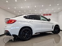 USED 2016 16 BMW X6 3.0 M50D (381 PS) AUTO XDRIVE ( EURO 6 ) S/S 5DR + NAV + M PERFORMANCE BODY KIT + PANORAMIC E/SUNROOF + E/M/HEATED 2 TONE EXCLUSIVE LEATHERS + HEAD UP + CRUISE + MULTIMEDIA + R/CAMERA + F-R PARK + PRIVACY + XENON - LED + 20S + E/BOOT M PERFORMANCE KIT+360 CAM+XENON+2 TONE LEATHER+NAV