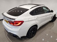 USED 2016 16 BMW X6 3.0 M50D (381 PS) AUTO XDRIVE ( EURO 6 ) S/S 5DR + NAV + M PERFORMANCE BODY KIT + PANORAMIC E/SUNROOF + E/M/HEATED 2 TONE EXCLUSIVE LEATHERS + HEAD UP + CRUISE + MULTIMEDIA + R/CAMERA + F-R PARK + PRIVACY + XENON - LED + 20S + E/BOOT M PERFORMANCE KIT+360 CAM+XENON+2 TONE LEATHER+NAV