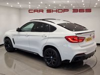 USED 2016 16 BMW X6 3.0 M50D (381 PS) AUTO XDRIVE ( EURO 6 ) S/S 5DR + NAV + M PERFORMANCE BODY KIT + PANORAMIC E/SUNROOF + E/M/HEATED 2 TONE EXCLUSIVE LEATHERS + HEAD UP + CRUISE + MULTIMEDIA + R/CAMERA + F-R PARK + PRIVACY + XENON - LED + 20S + E/BOOT M PERFORMANCE KIT+360 CAM+XENON+2 TONE LEATHER+NAV