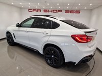 USED 2016 16 BMW X6 3.0 M50D (381 PS) AUTO XDRIVE ( EURO 6 ) S/S 5DR + NAV + M PERFORMANCE BODY KIT + PANORAMIC E/SUNROOF + E/M/HEATED 2 TONE EXCLUSIVE LEATHERS + HEAD UP + CRUISE + MULTIMEDIA + R/CAMERA + F-R PARK + PRIVACY + XENON - LED + 20S + E/BOOT M PERFORMANCE KIT+360 CAM+XENON+2 TONE LEATHER+NAV