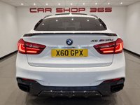 USED 2016 16 BMW X6 3.0 M50D (381 PS) AUTO XDRIVE ( EURO 6 ) S/S 5DR + NAV + M PERFORMANCE BODY KIT + PANORAMIC E/SUNROOF + E/M/HEATED 2 TONE EXCLUSIVE LEATHERS + HEAD UP + CRUISE + MULTIMEDIA + R/CAMERA + F-R PARK + PRIVACY + XENON - LED + 20S + E/BOOT M PERFORMANCE KIT+360 CAM+XENON+2 TONE LEATHER+NAV