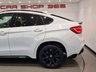 USED 2016 16 BMW X6 3.0 M50D (381 PS) AUTO XDRIVE ( EURO 6 ) S/S 5DR + NAV + M PERFORMANCE BODY KIT + PANORAMIC E/SUNROOF + E/M/HEATED 2 TONE EXCLUSIVE LEATHERS + HEAD UP + CRUISE + MULTIMEDIA + R/CAMERA + F-R PARK + PRIVACY + XENON - LED + 20S + E/BOOT M PERFORMANCE KIT+360 CAM+XENON+2 TONE LEATHER+NAV